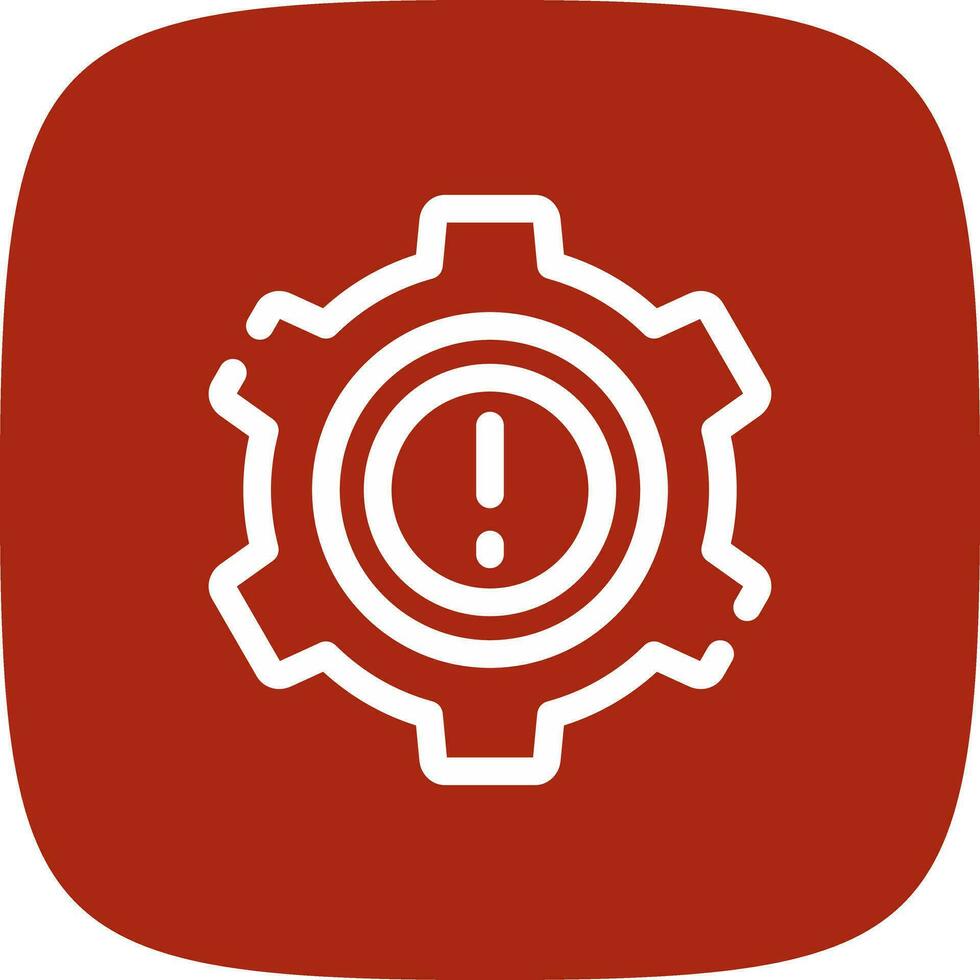 Risk Management Creative Icon Design vector
