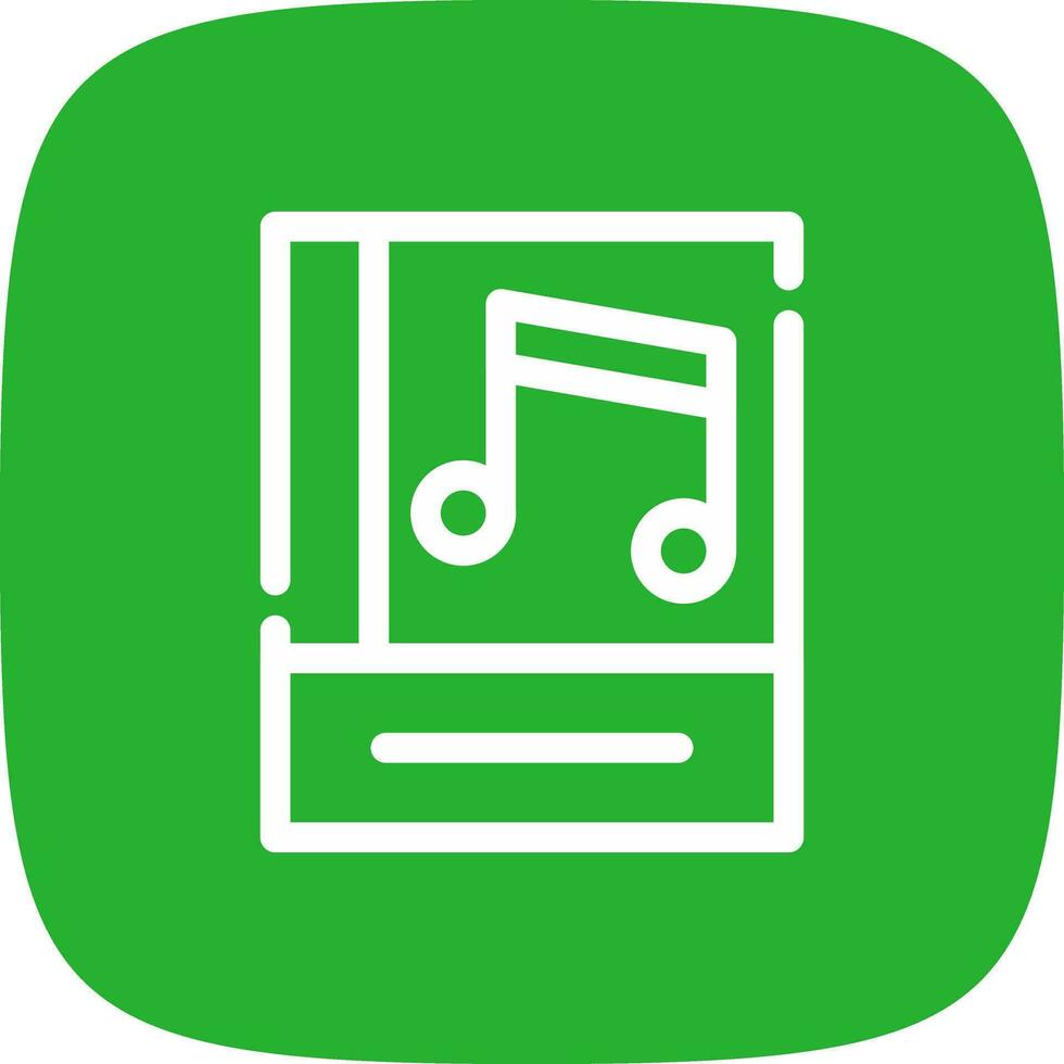 Music Education Creative Icon Design vector