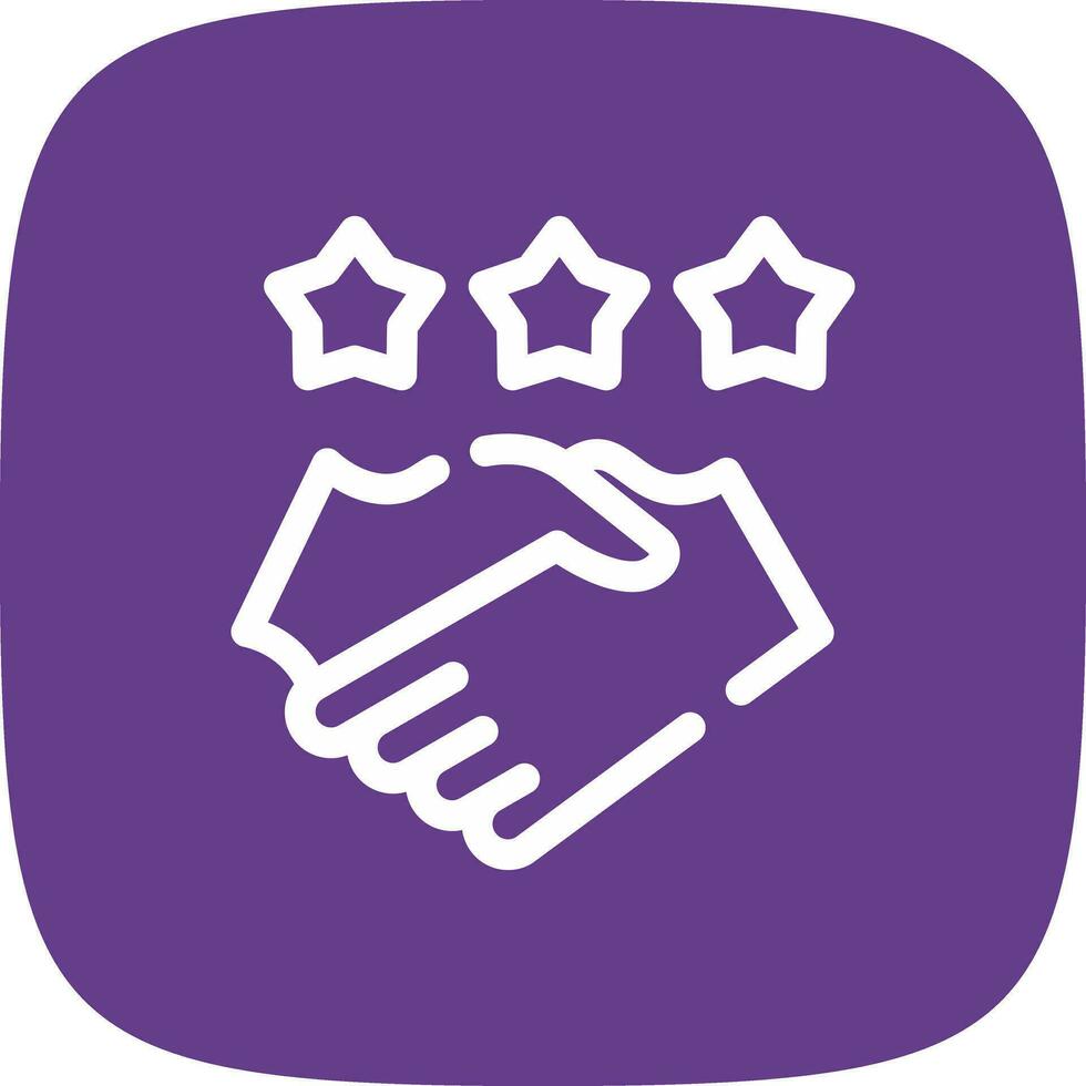 Game Handshake Creative Icon Design vector