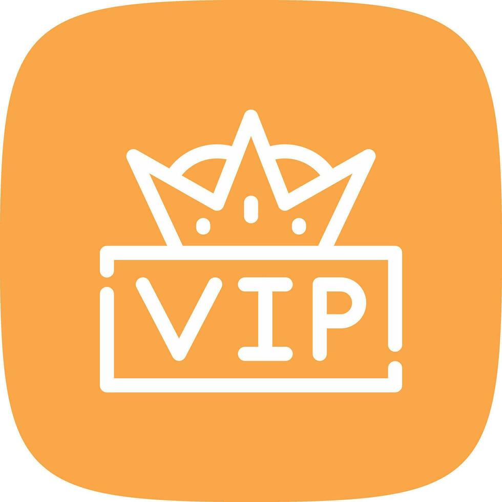 VIP Creative Icon Design vector