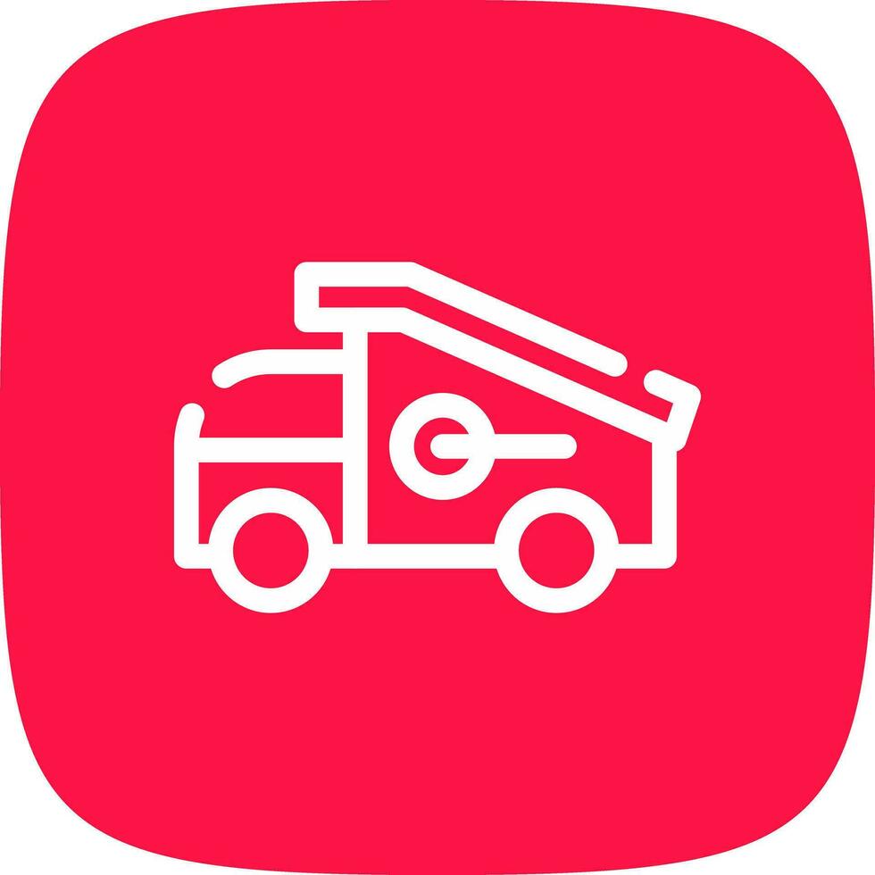 Truck Creative Icon Design vector