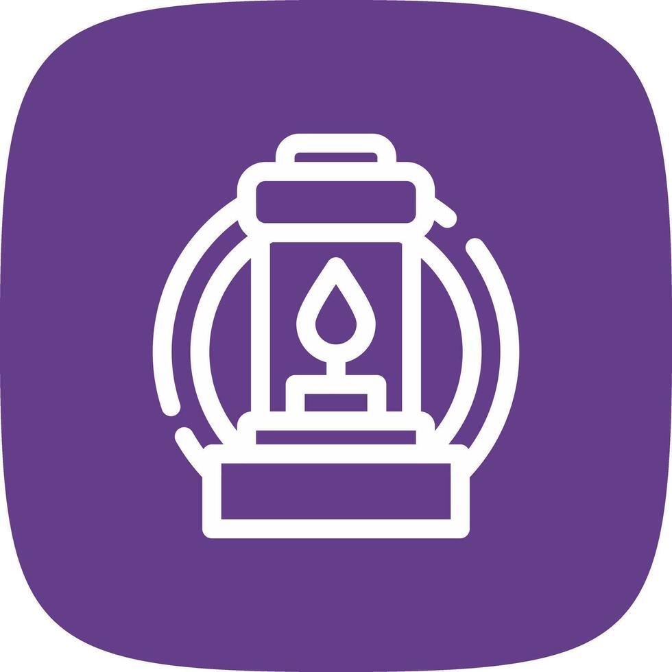 Lantern Creative Icon Design vector