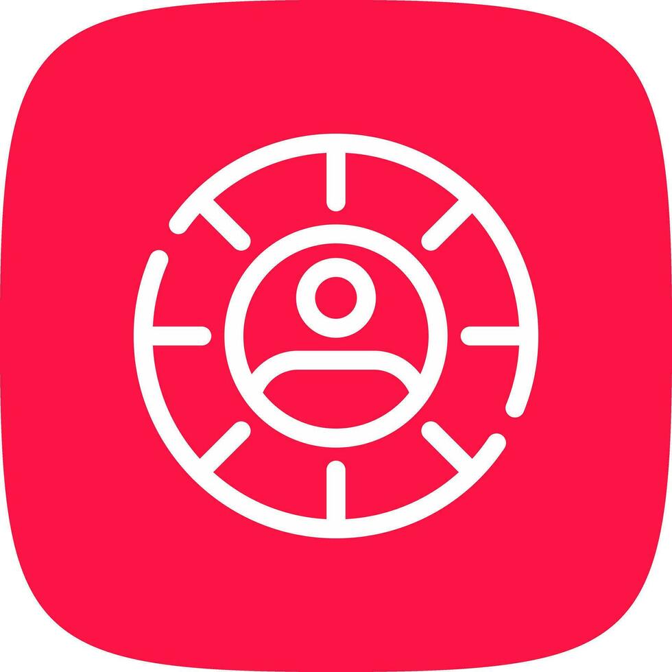 Targeting Creative Icon Design vector