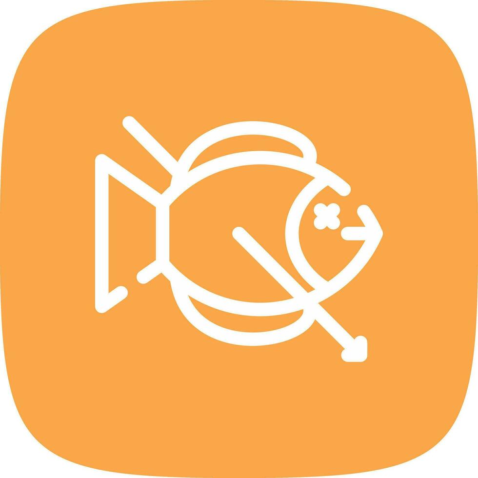 pesca submarina creativo icono diseño vector