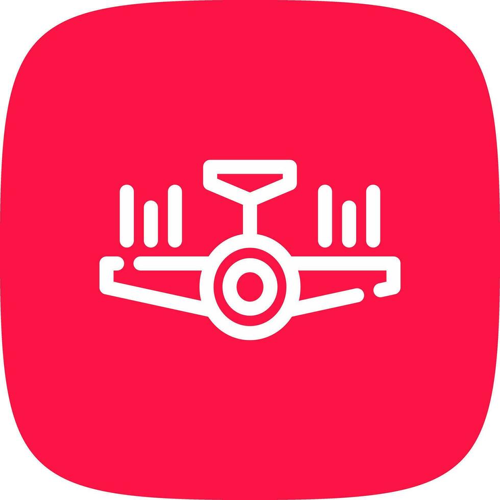 Airplane Creative Icon Design vector