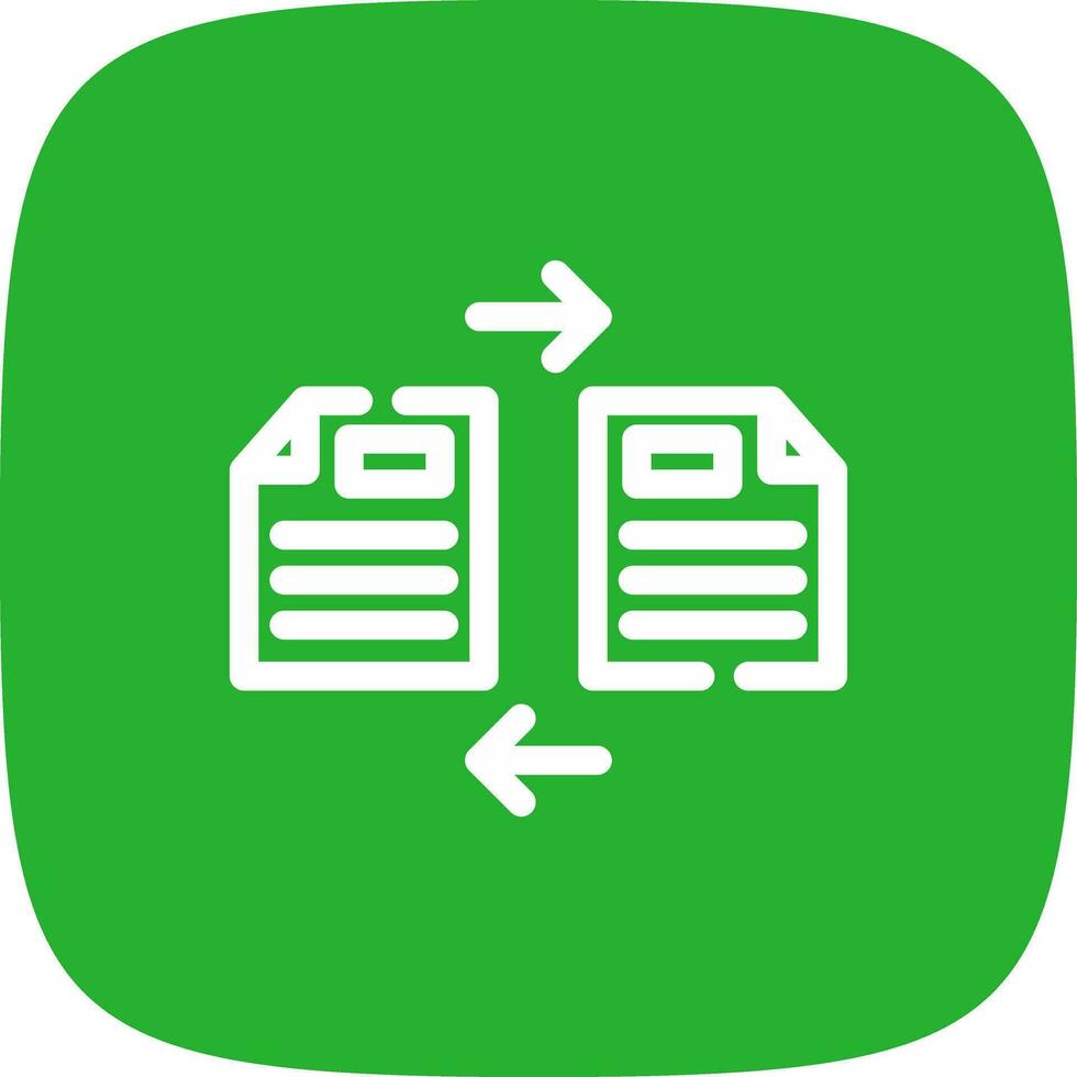 Files Exchange Creative Icon Design vector