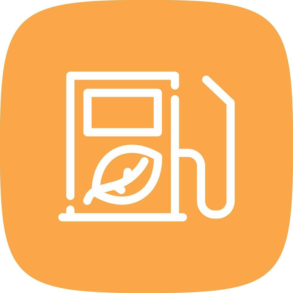 Fuel Ecology Creative Icon Design vector
