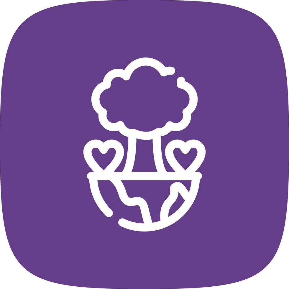 Save Planet Creative Icon Design vector