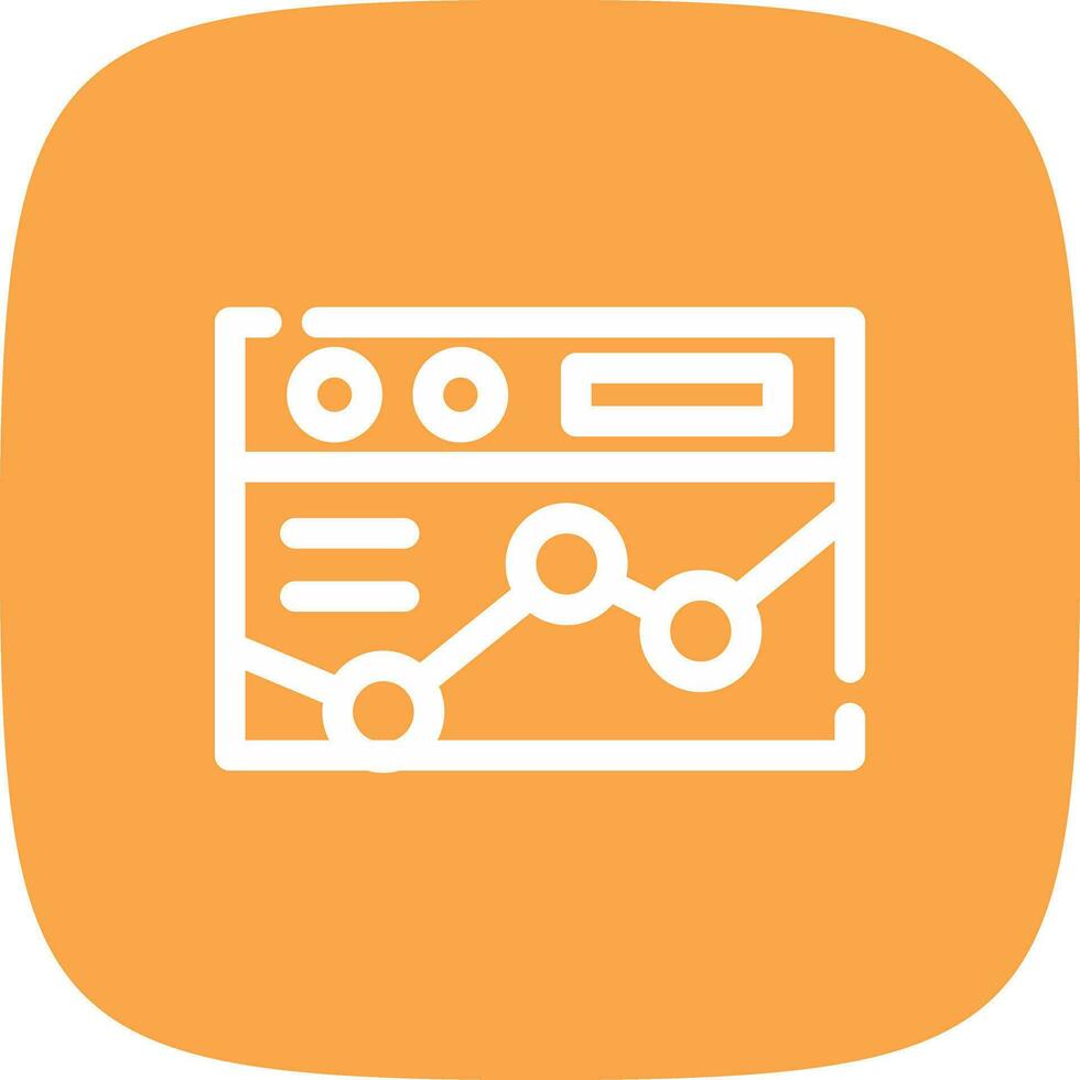 Web Analytics Creative Icon Design vector