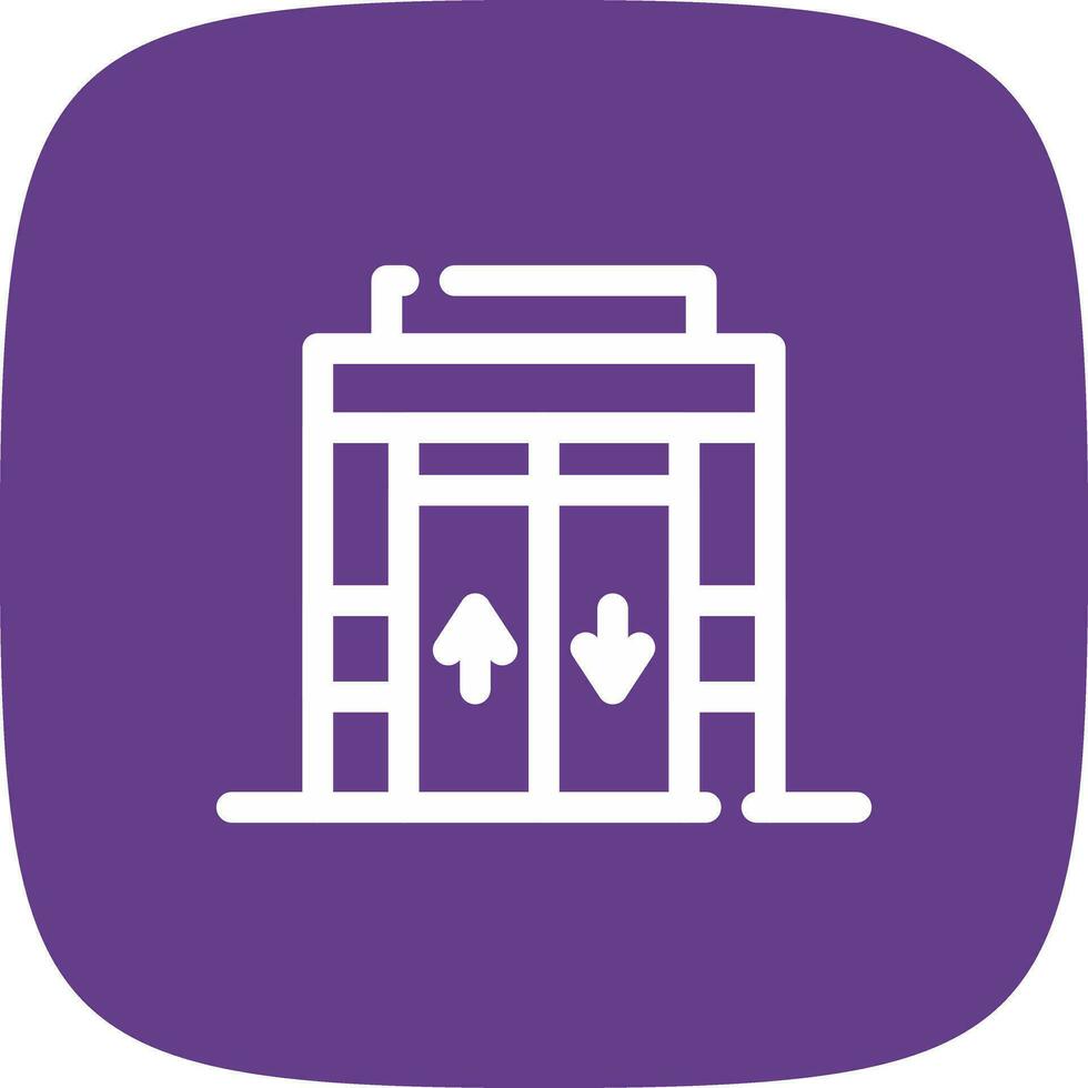 Elevator Creative Icon Design vector