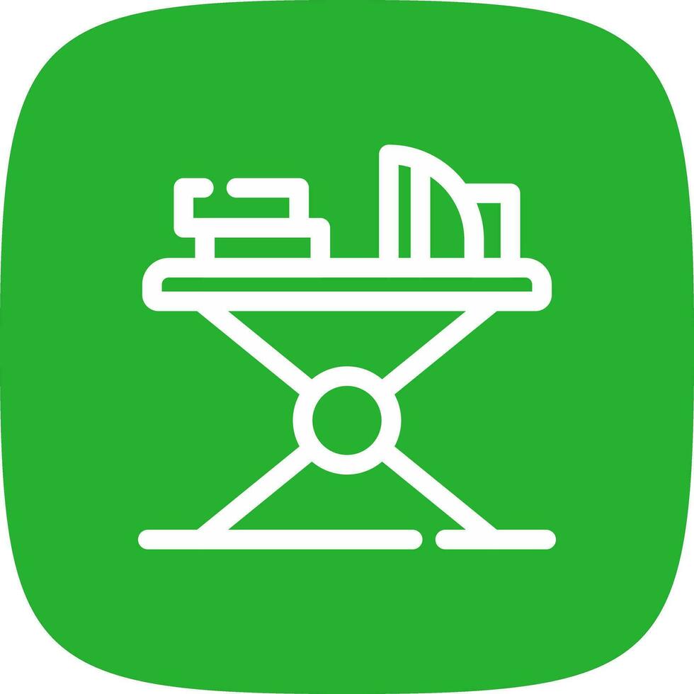 Iron Creative Icon Design vector