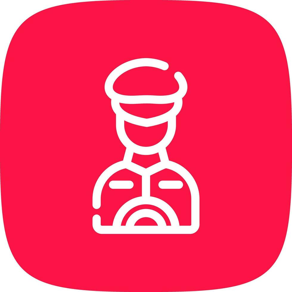 Captain Creative Icon Design vector