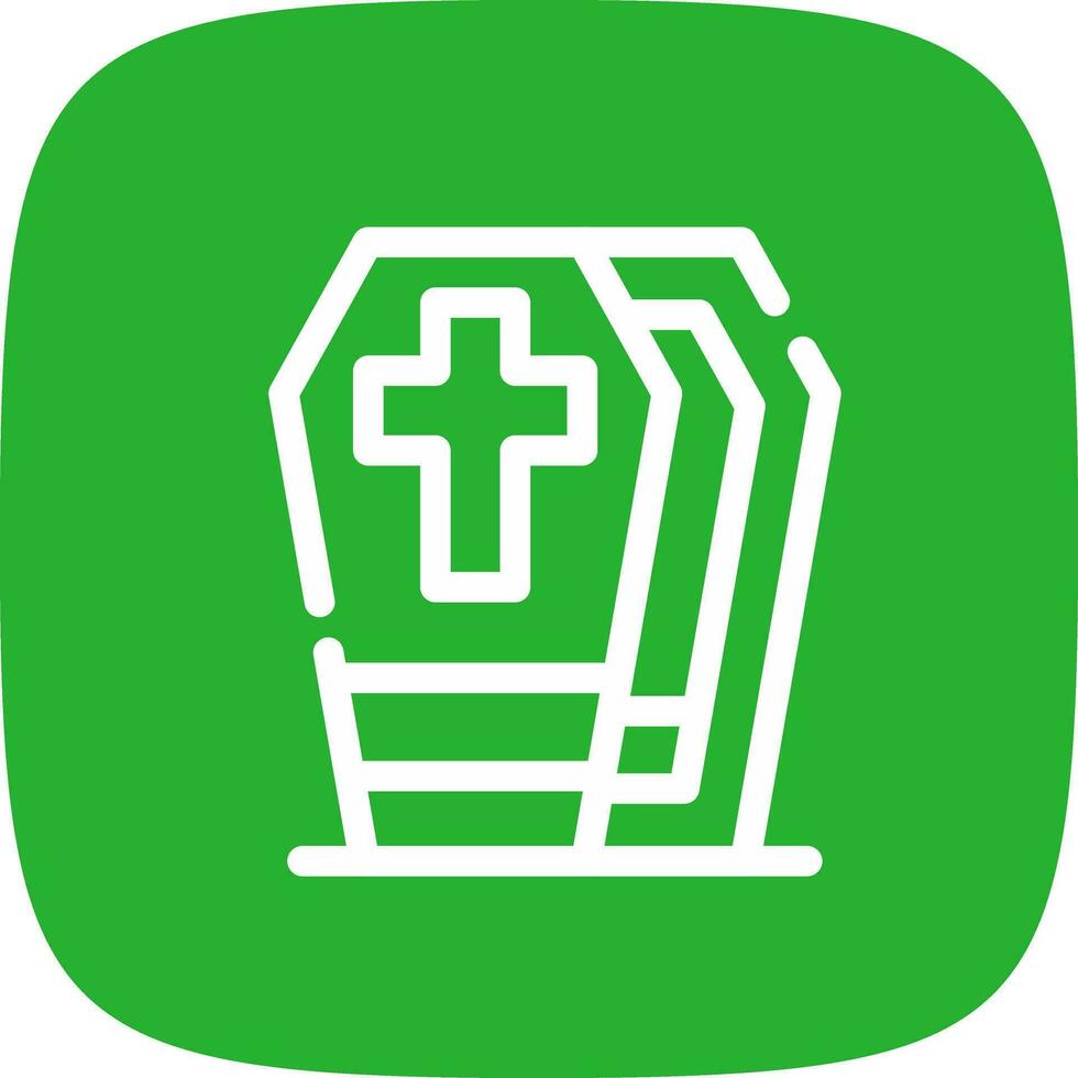 Coffin Creative Icon Design vector