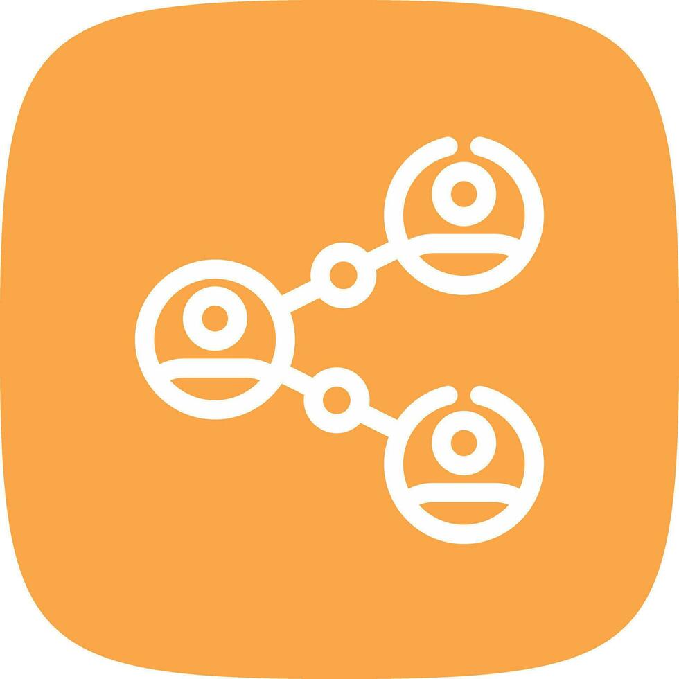 Connected People Creative Icon Design vector