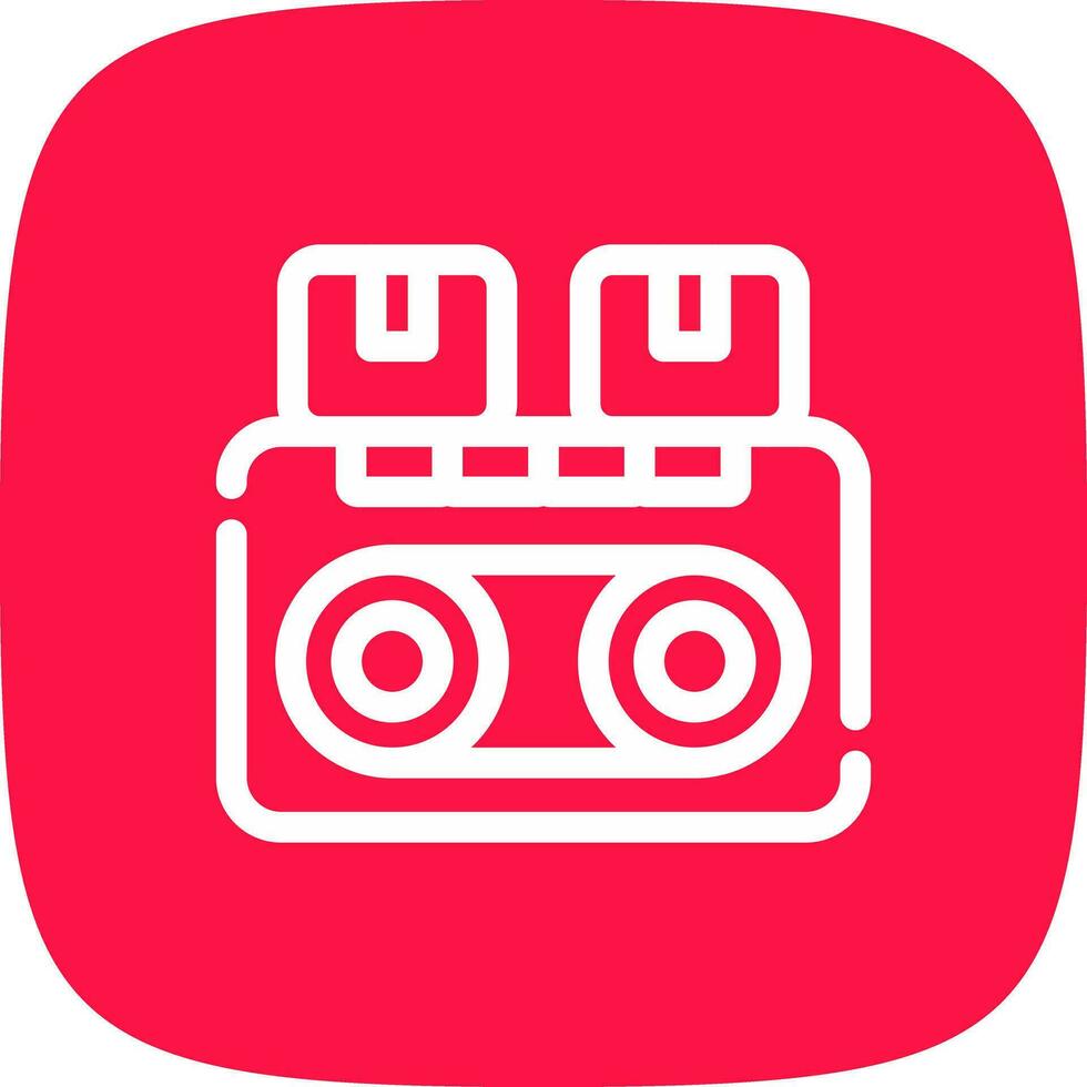 Cyber Physical System Creative Icon Design vector