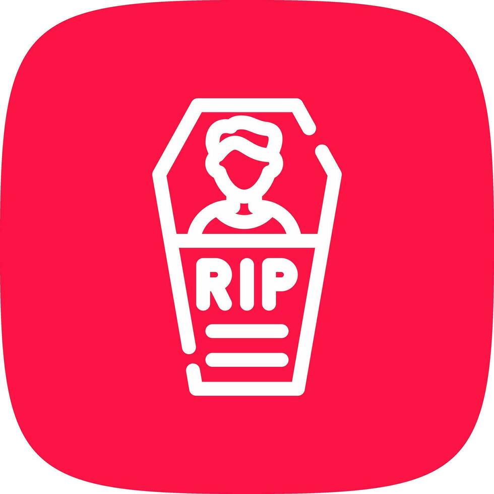 People Coffin Creative Icon Design vector