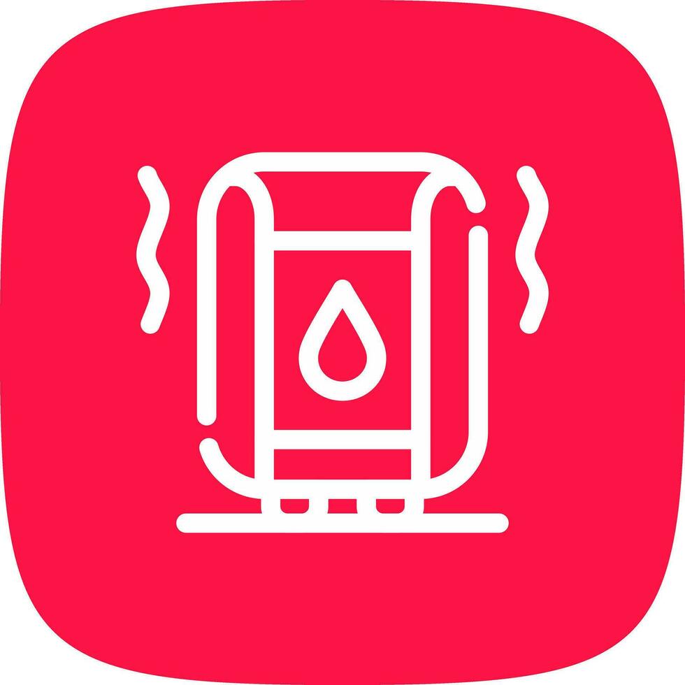 Humidifier Creative Icon Design vector