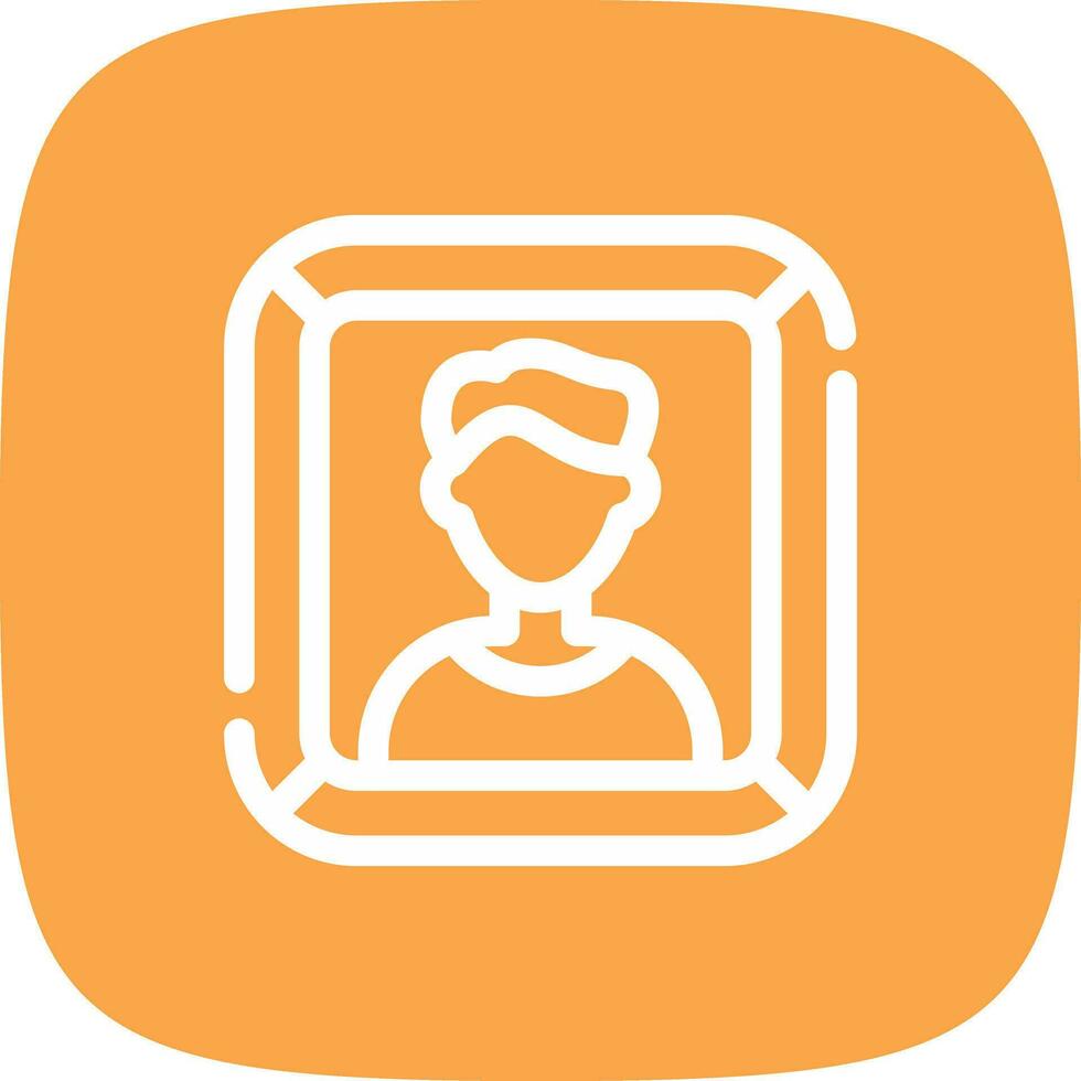 Portrait Creative Icon Design vector