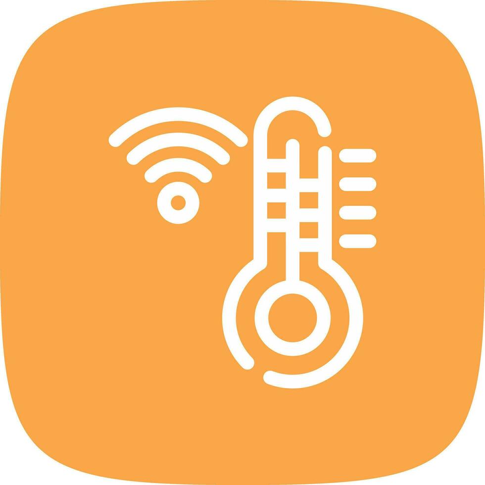 Thermostat Creative Icon Design vector