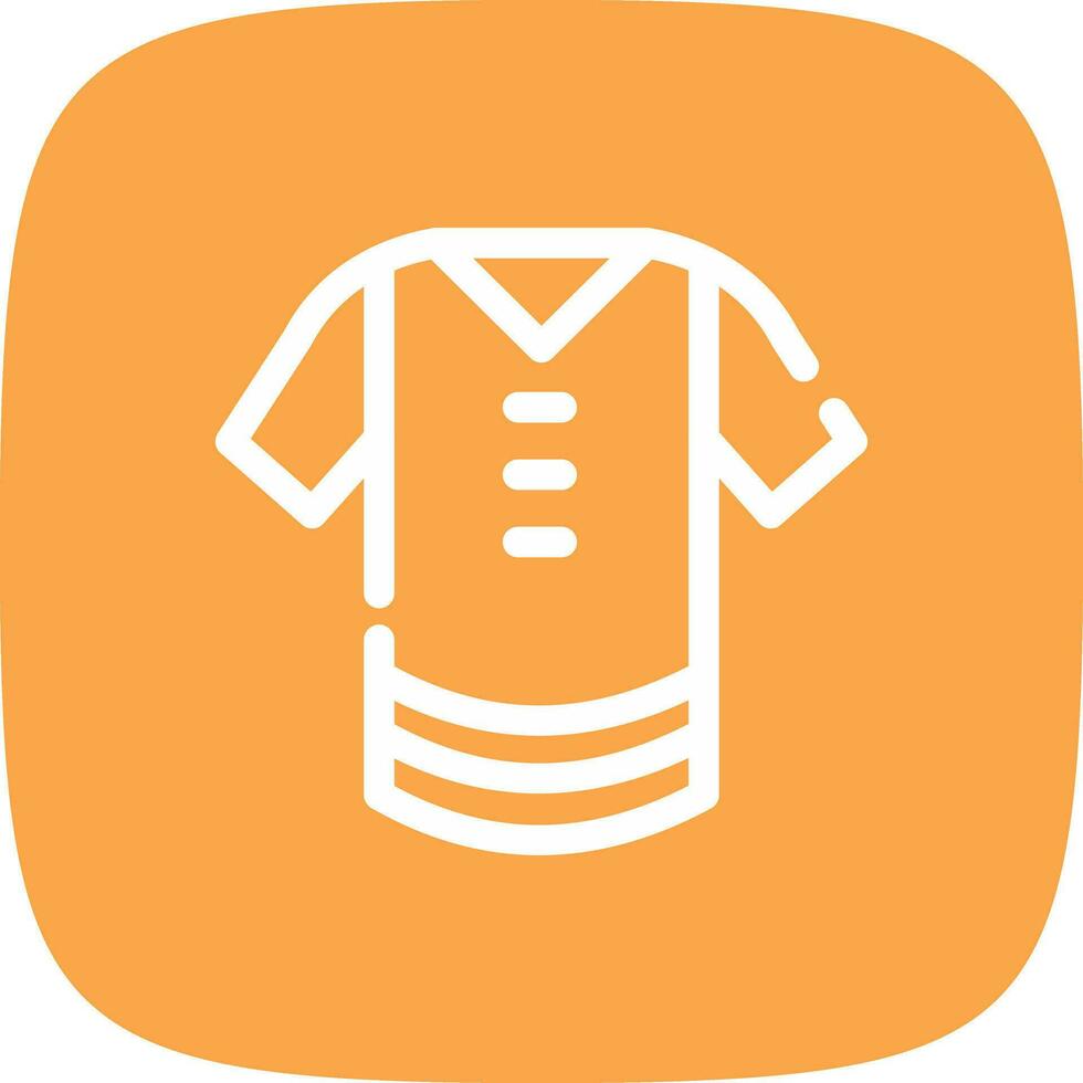 diseño de icono creativo de camiseta vector