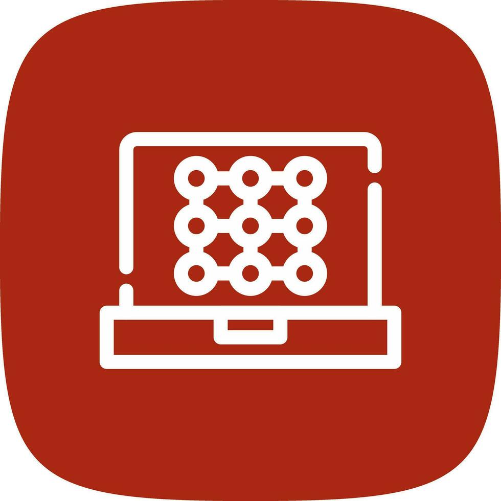 Pattern Recognition Creative Icon Design vector