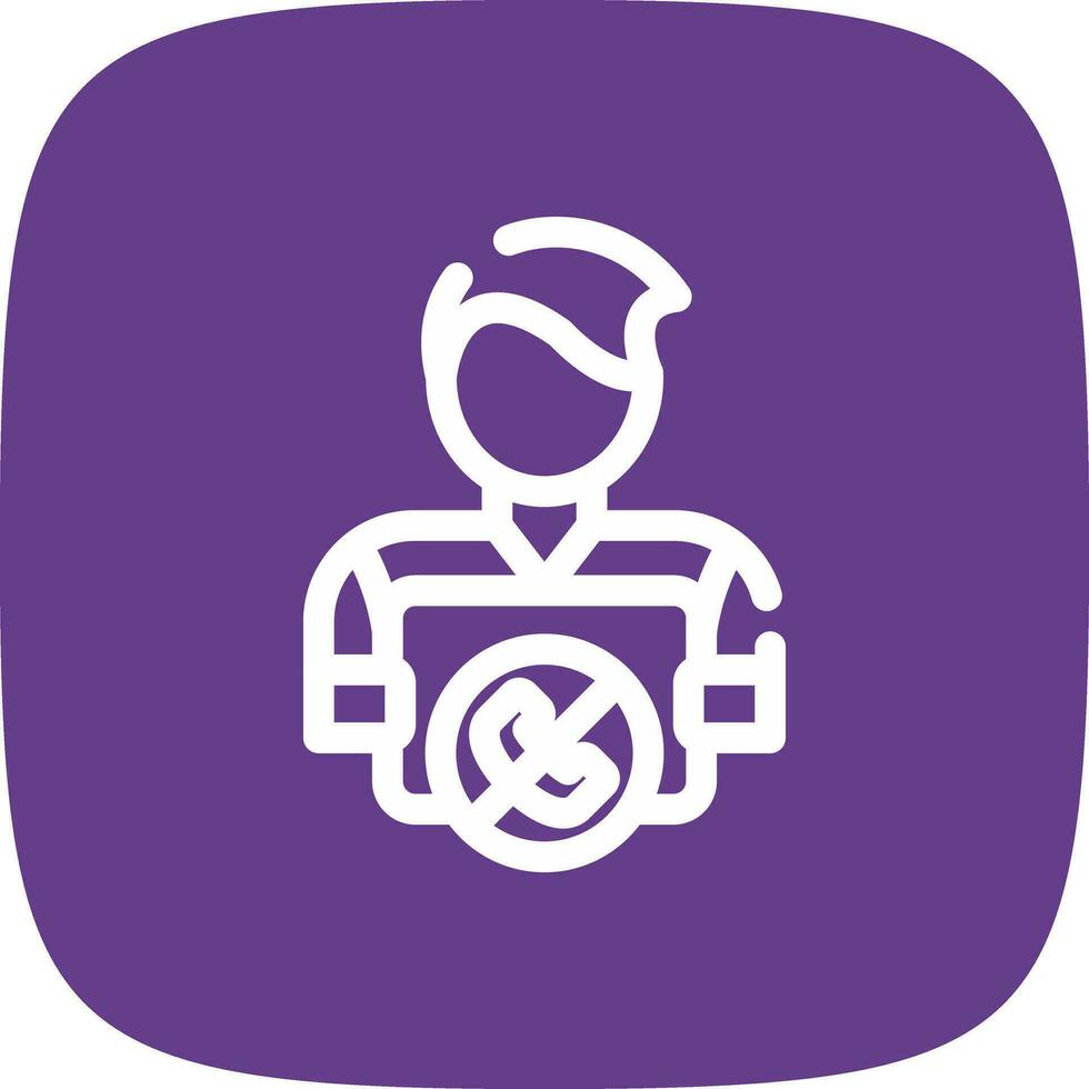 Contactless Delivery Creative Icon Design vector