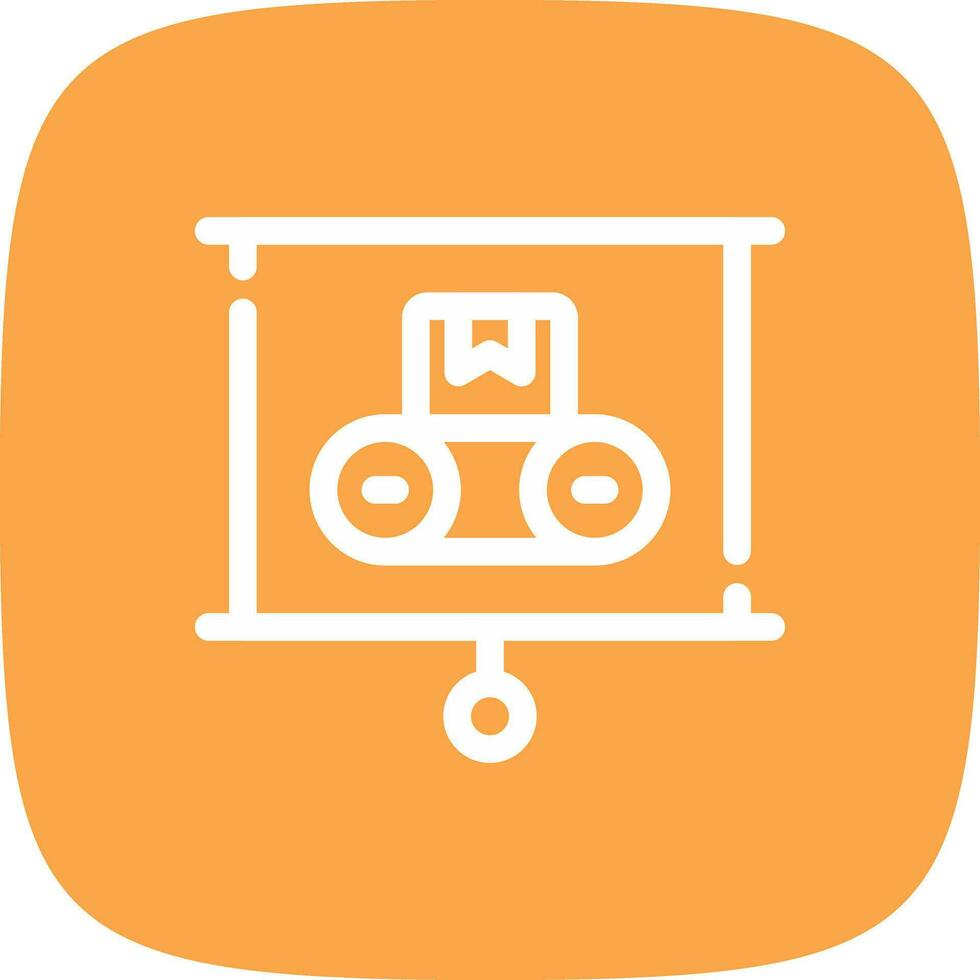 Machine Learning Creative Icon Design vector