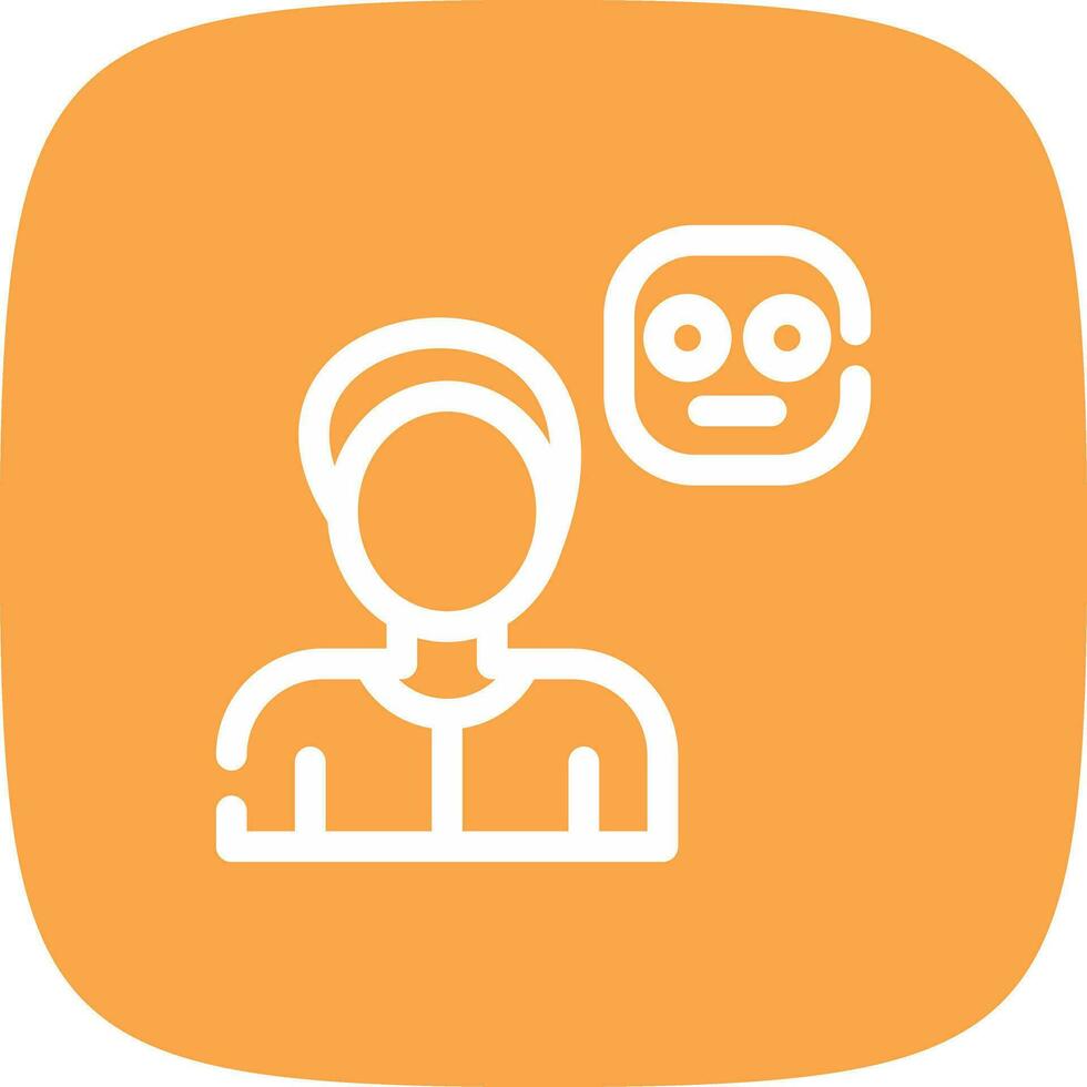 Overwhelmed Creative Icon Design vector