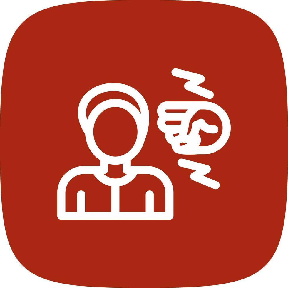 Peer Pressure Creative Icon Design vector