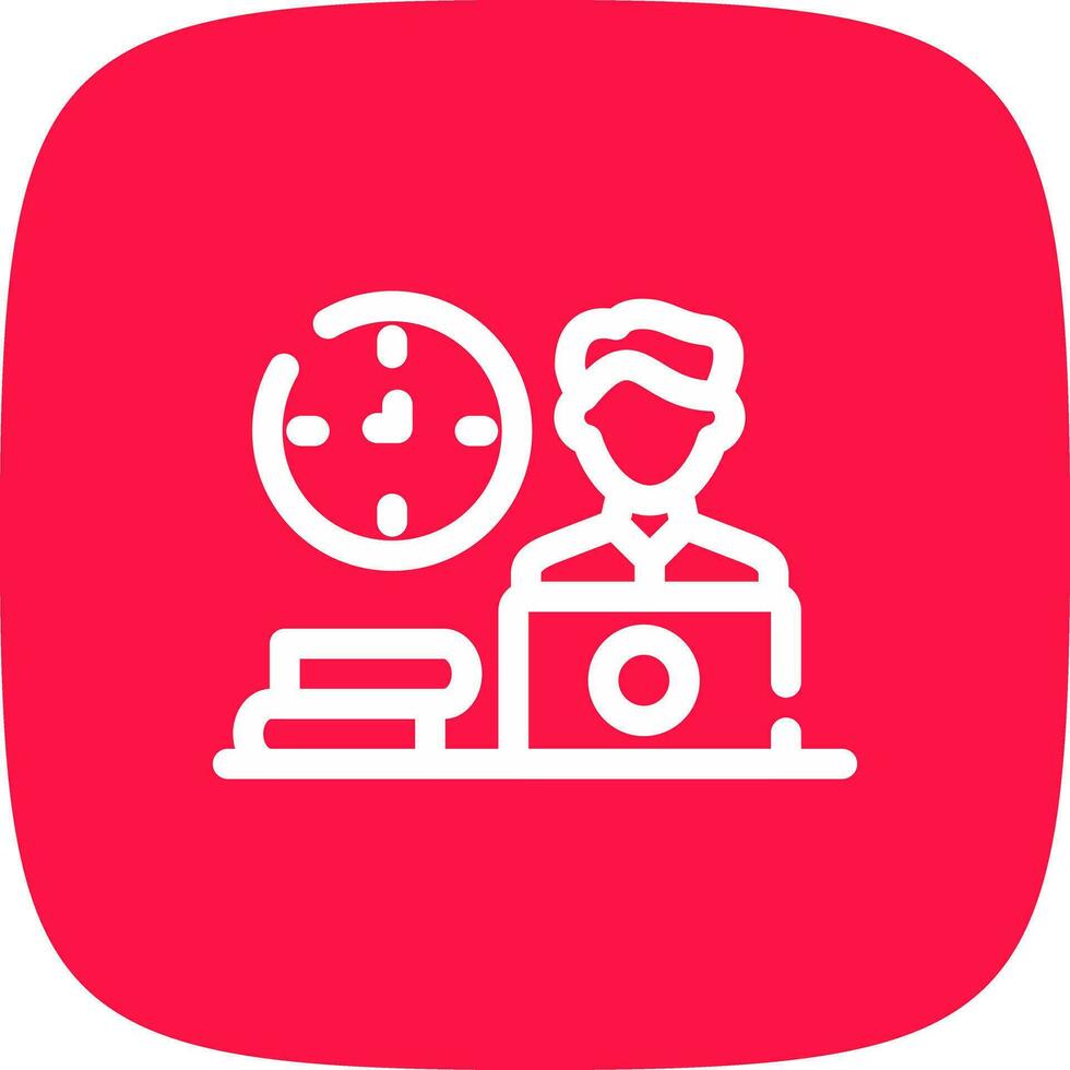 Work Habits Creative Icon Design vector
