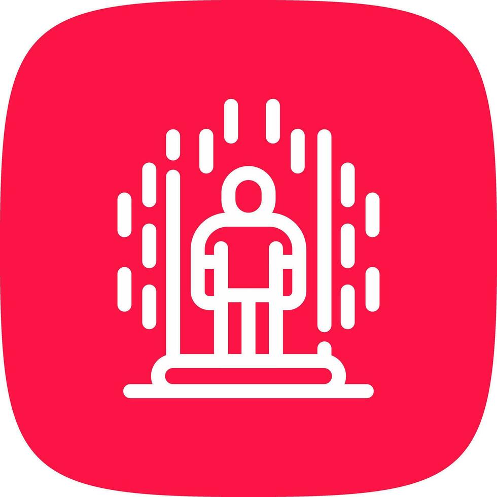 Teleportation Creative Icon Design vector