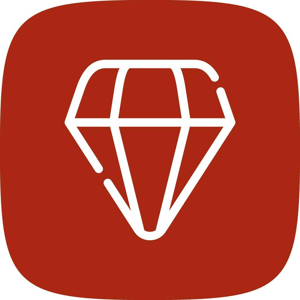 Diamond Creative Icon Design vector