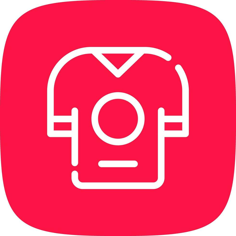 T-Shirt Creative Icon Design vector