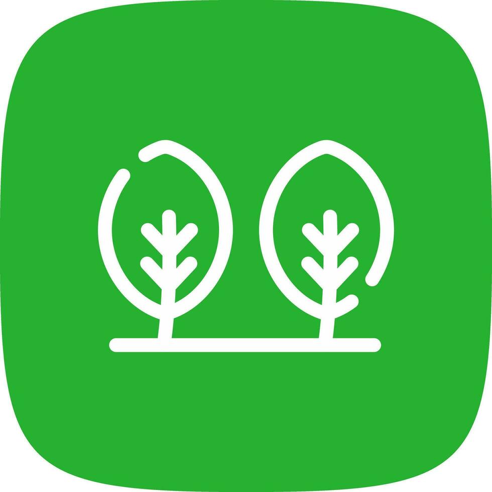 Leaf Plant Creative Icon Design vector