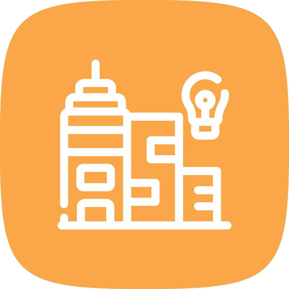 Building a Business Creative Icon Design vector