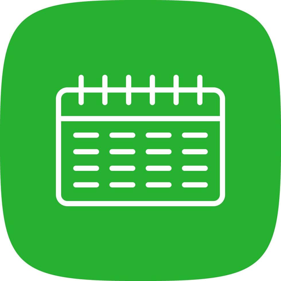 Calendar Creative Icon Design vector