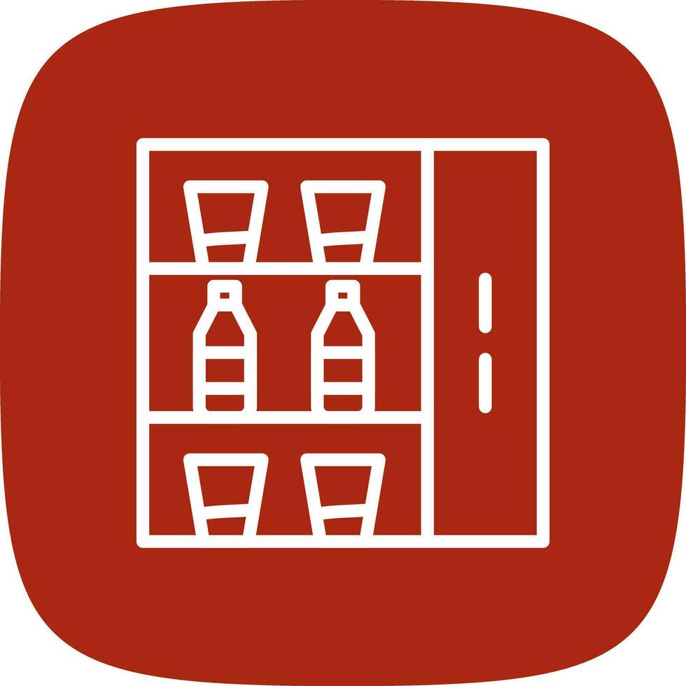 Vending Machine Creative Icon Design vector