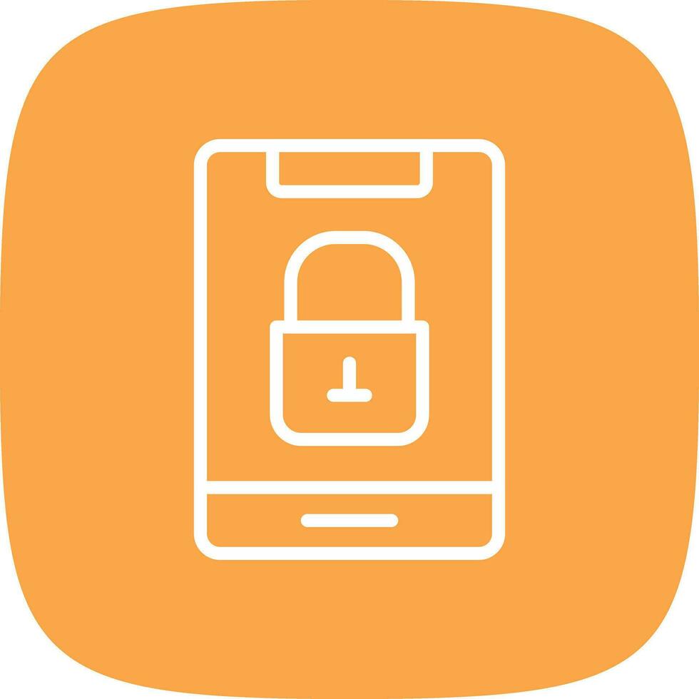 Lock Screen Creative Icon Design vector