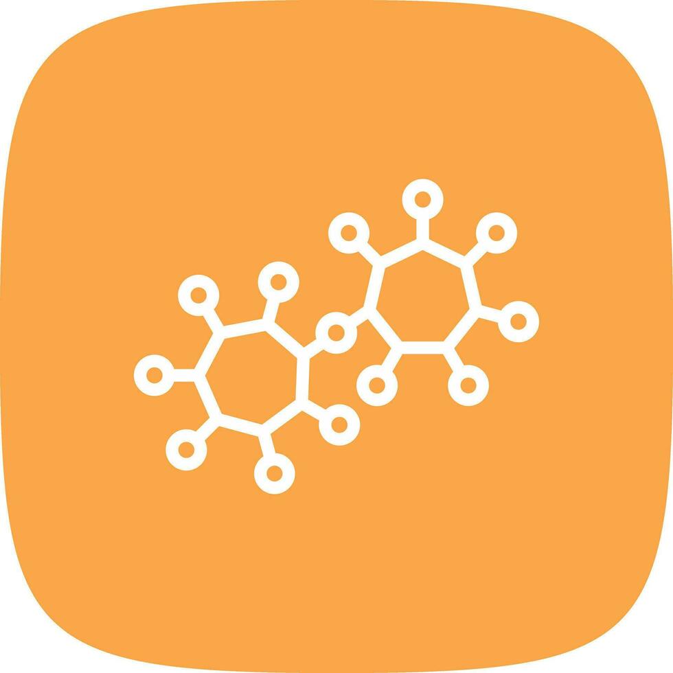 Molecules Creative Icon Design vector