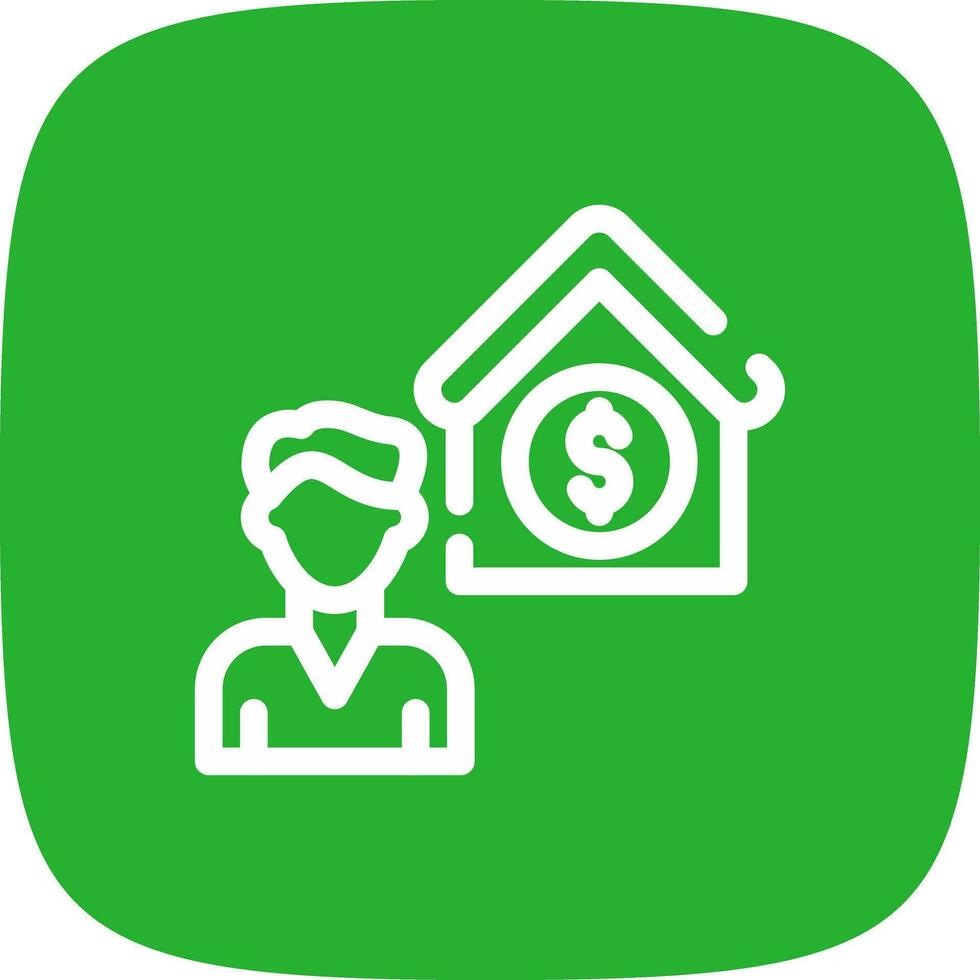 Broker Dealer Creative Icon Design vector