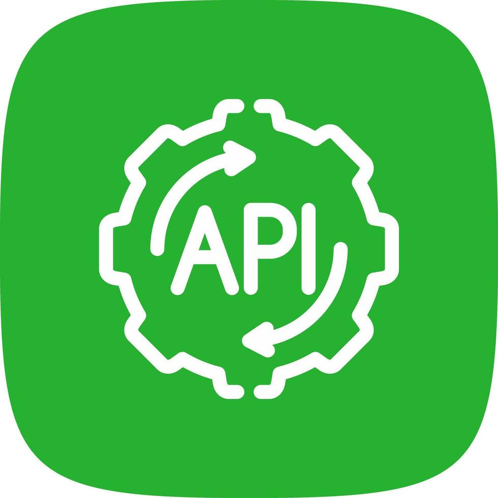 API Creative Icon Design vector