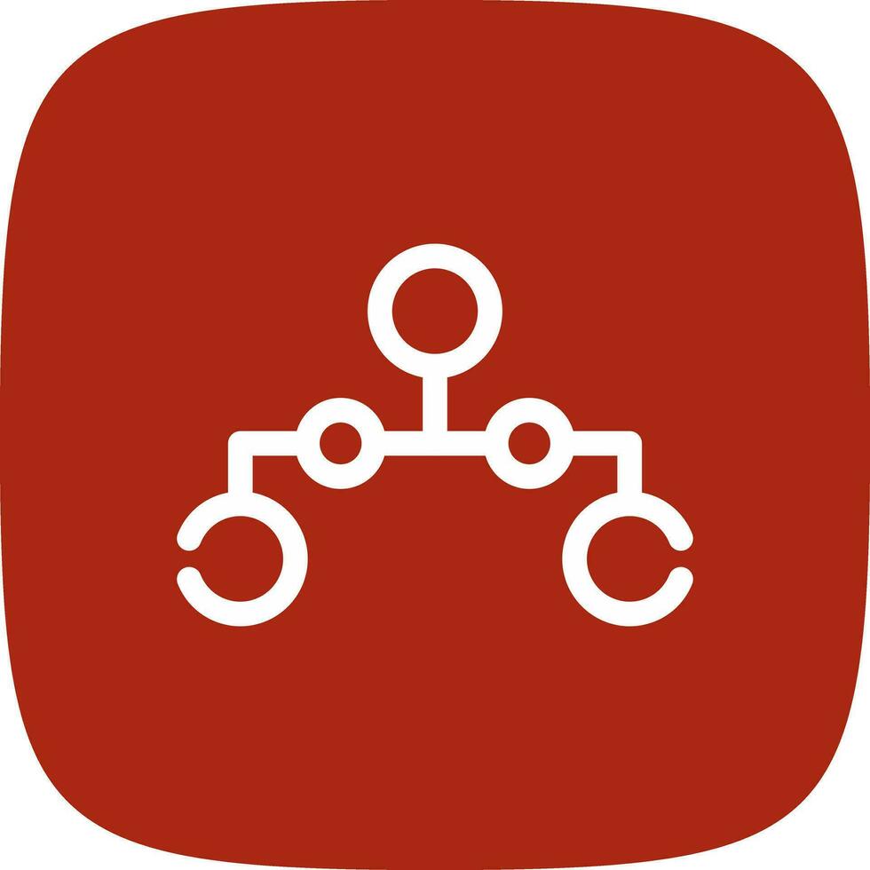 Circle Picture Hierarchy Creative Icon Design vector