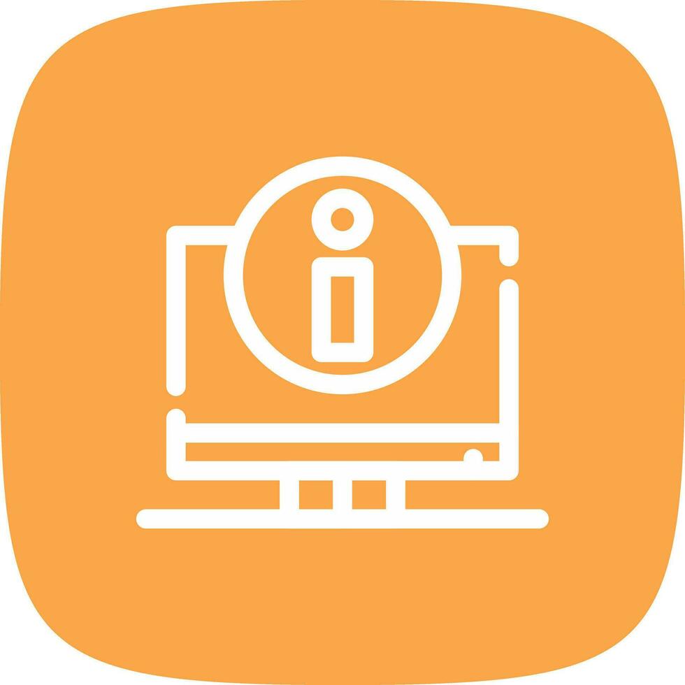 Digital Information Creative Icon Design vector