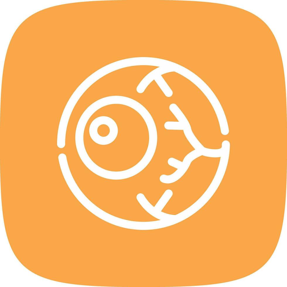 Eyeball Creative Icon Design vector