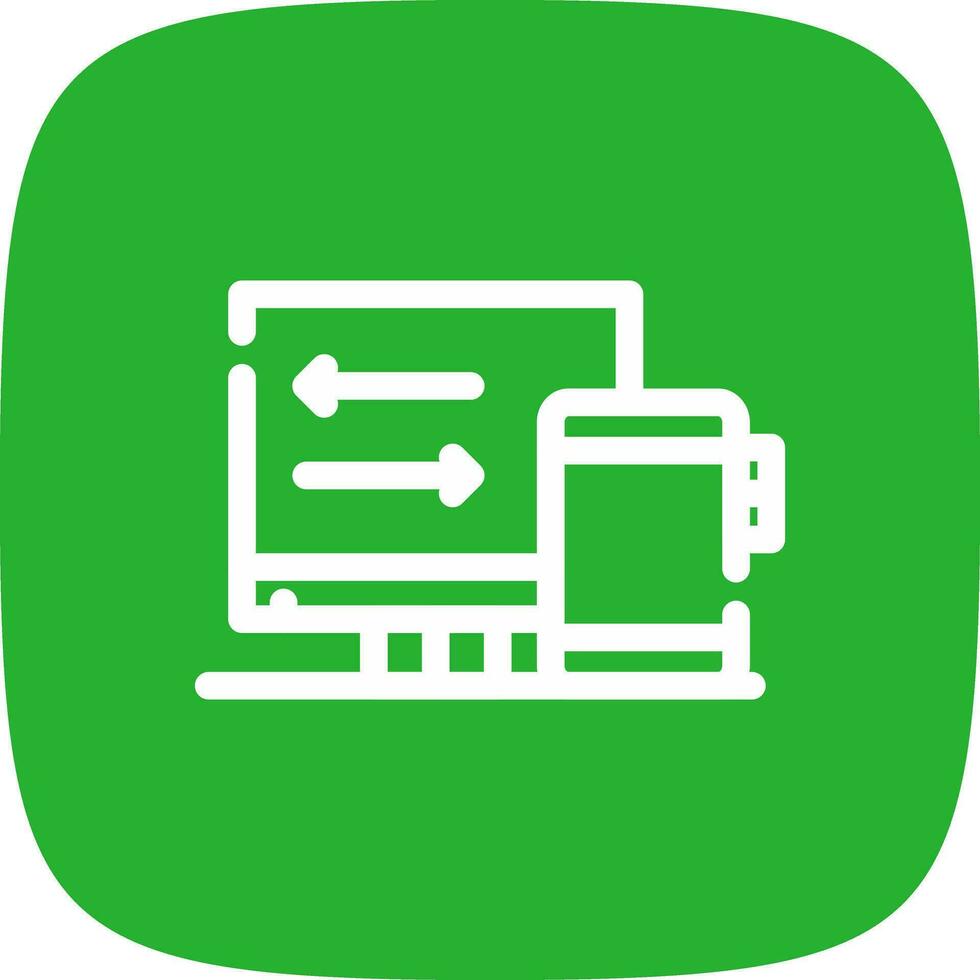Digital Platform Creative Icon Design vector
