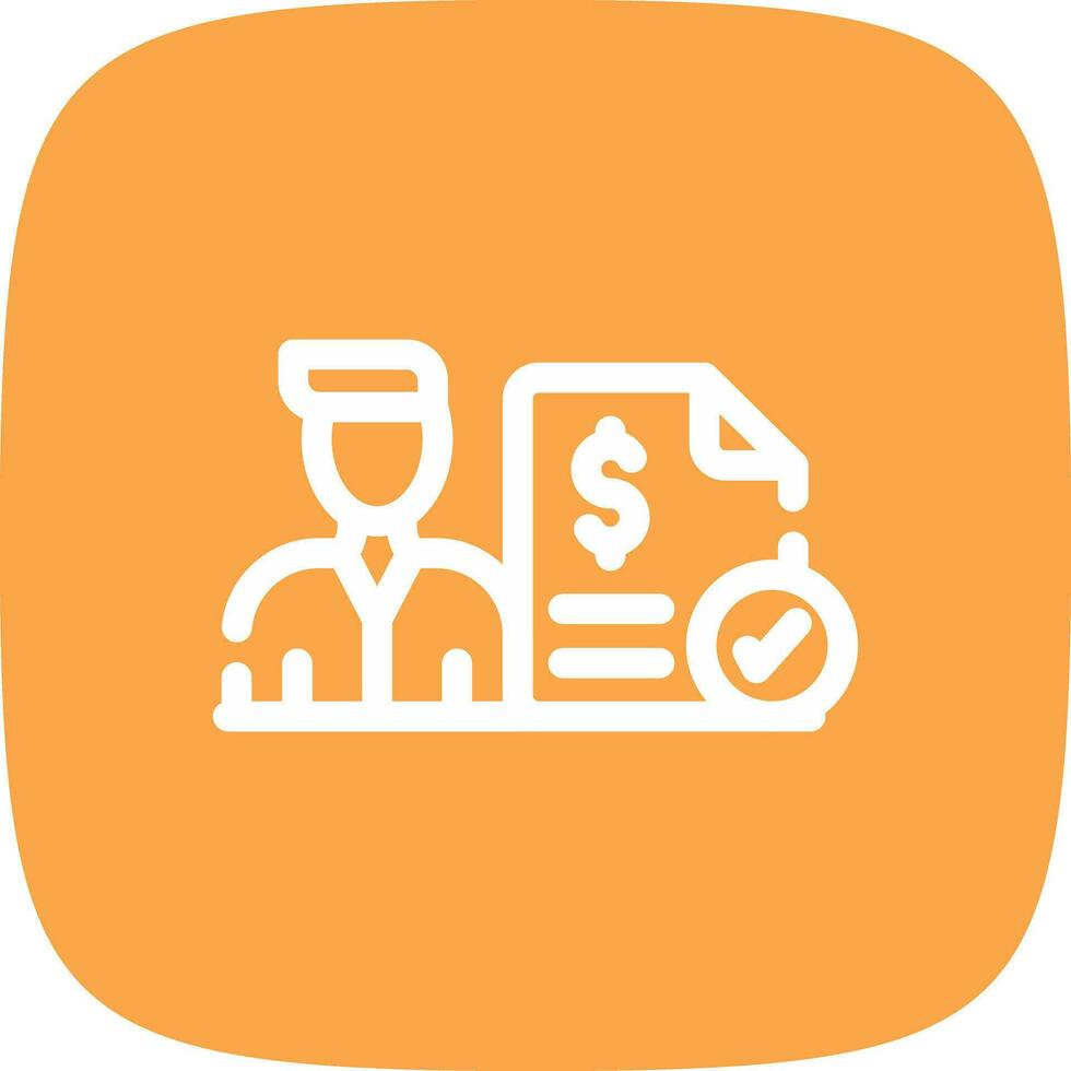 Dealer Invoice Creative Icon Design vector