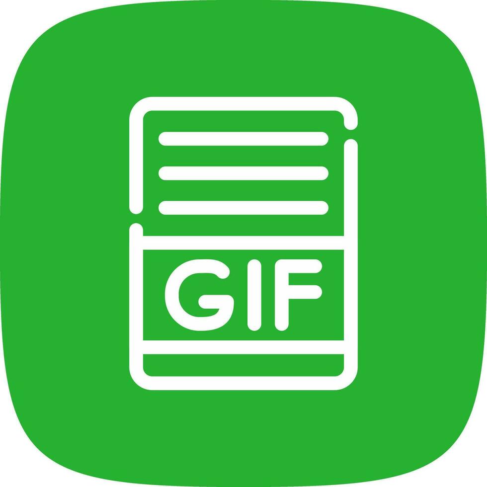 GIFs Creative Icon Design vector