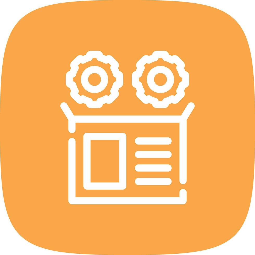 Procedure Package Creative Icon Design vector