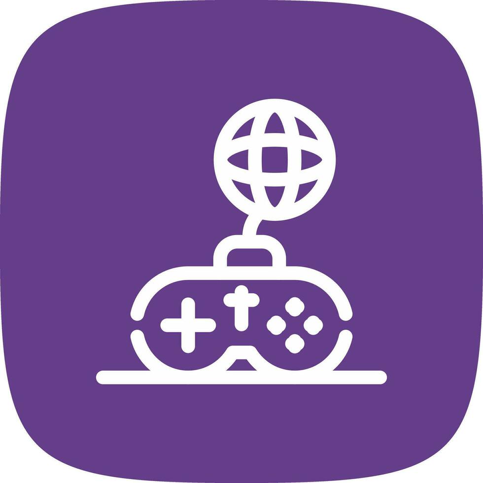 Online Games Creative Icon Design vector