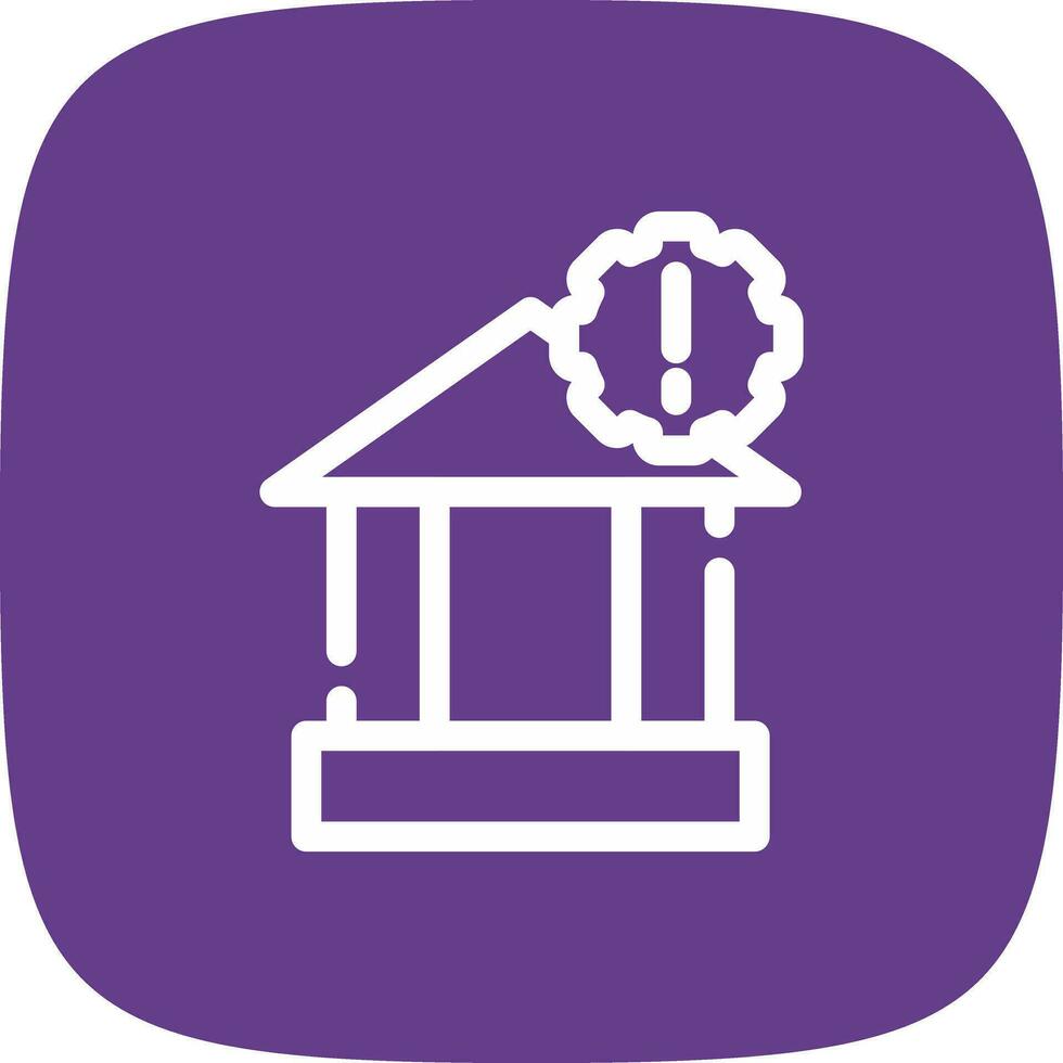Operational Risk Creative Icon Design vector
